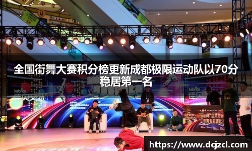 全国街舞大赛积分榜更新成都极限运动队以70分稳居第一名